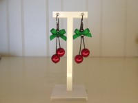 kersjes met groene strik